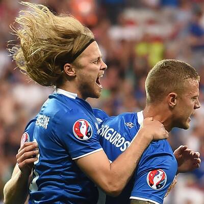 Die besten Bilder England gegen Island