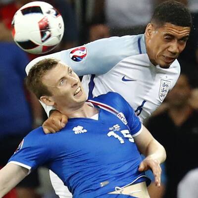 Die besten Bilder England gegen Island