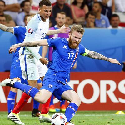 Die besten Bilder England gegen Island