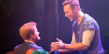 Prinz Harry & Chris Martin