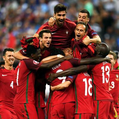 So feiern die Portugiesen