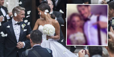 Schweinsteiger-Hochzeit: Sie fing den Brautstrauß