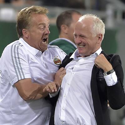 So irre jubelte Mike Büskens