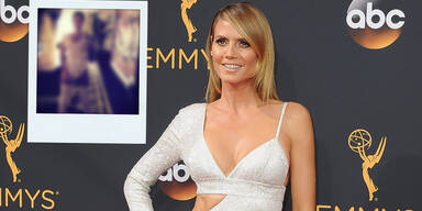 Heidi Klum: Anprobe für Halloween