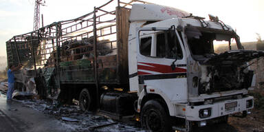 Putin ließ Hilfskonvoi in Syrien bombardieren