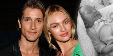 Candice Swanepoel zeigt ihr Baby