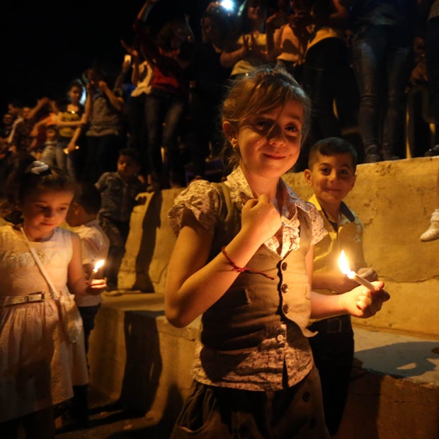 Christen feiern Befreiung von ISIS