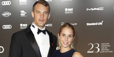 Manuel Neuer & Freundin Nina