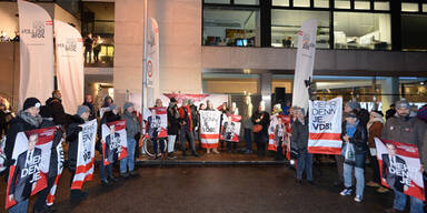 Dutzende Fans begrüßten Hofburg-Kandidaten