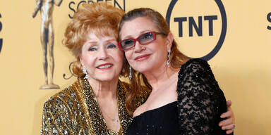 Debbie Reynolds und Carrie Fisher