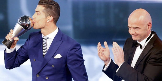 Cristiano Ronaldo ist Weltfußballer 2016