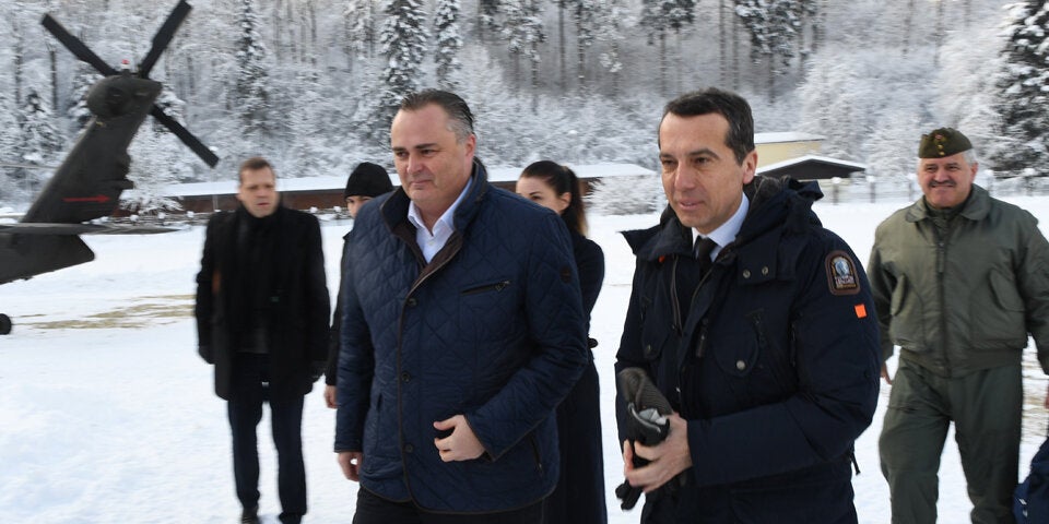 Kern Doskozil Regierungsbunker