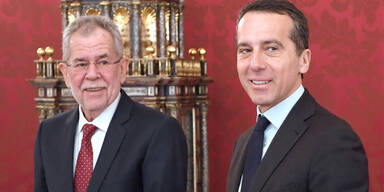 Alexander van der Bellen, Christian Kern