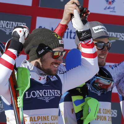 Hirscher holt Silber in Kombi-Krimi