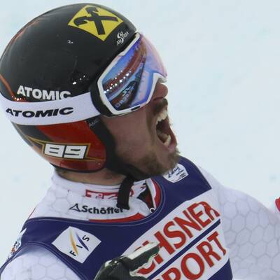 Hirschers Triumph in Bildern