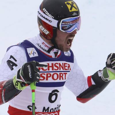Hirschers Triumph in Bildern