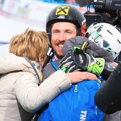 Hirschers Triumph in Bildern