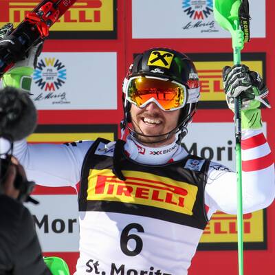 So jubelten Hirscher & Feller