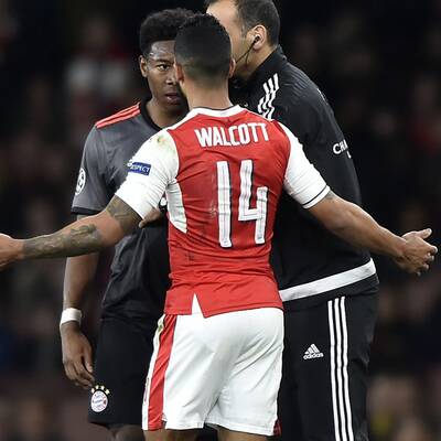 Alaba gegen Walcott
