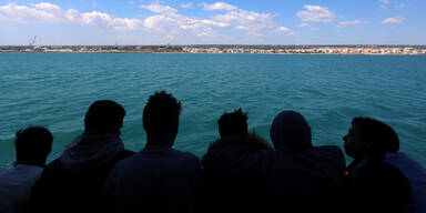 Flüchtlinge Sizilien Italien