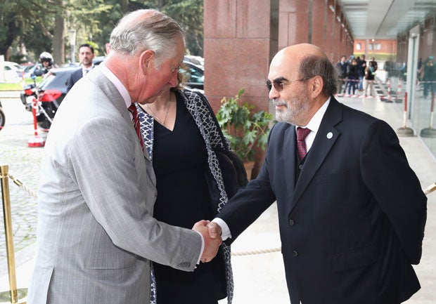 Prinz Charles bei der FAO in Rom