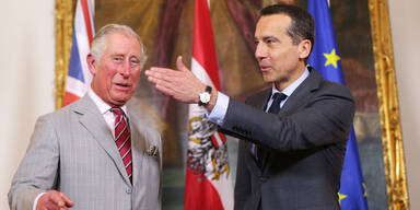 Prinz Charles & Bundeskanzler Kern