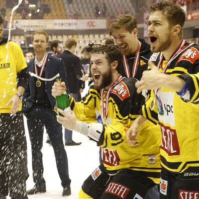 Die besten Bilder der Caps-Meisterparty