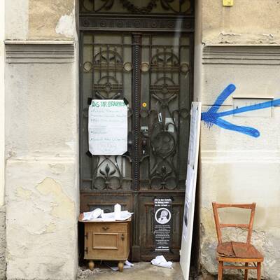 Abtransport der Möbel