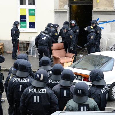 Abtransport der Möbel