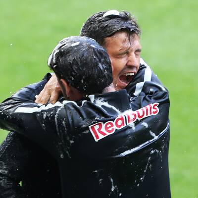 So feierten die Bullen den Titel