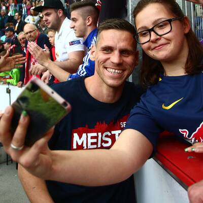 So feierten die Bullen den Titel