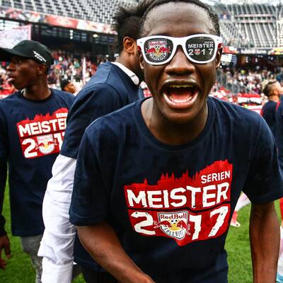 So feierten die Bullen den Titel