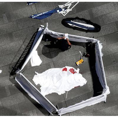 Auto raste in Menschenmenge in New York