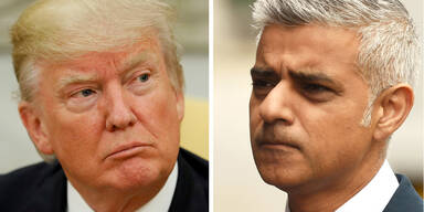 Trump Sadiq Khan