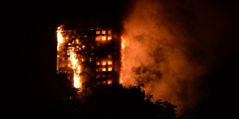 London Hochhausbrand Grenfell