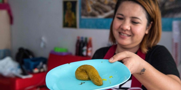 Essbare Hundehaufen Thailand