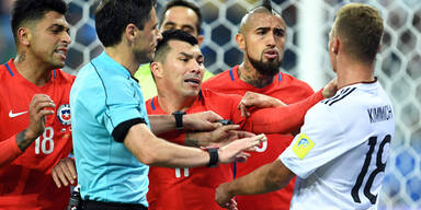 So wüst beschimpfte Vidal Kimmich