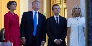 Trump Macron