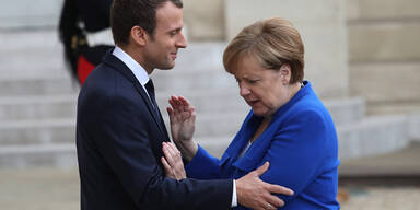 Macron Merkel