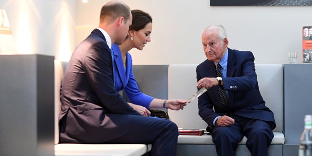 William & Kate treffen Leon Schwarzbaum 