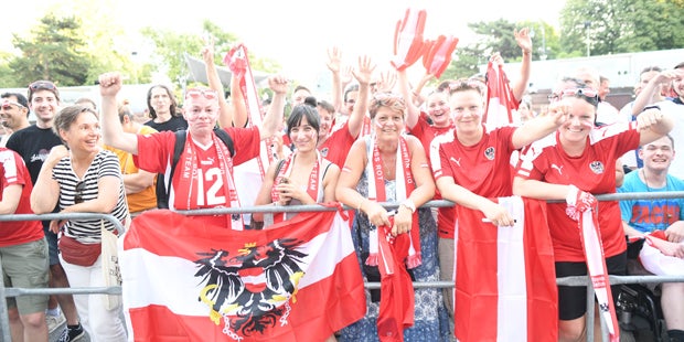 ÖFB Damen Rathausplatz