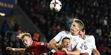 Deutschland behielt in WM-Quali mit M&uuml;he wei&szlig;e Weste