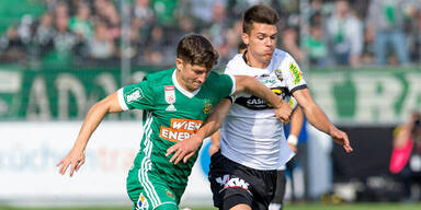 2:2 - Rapid rettet Punkt gegen Altach