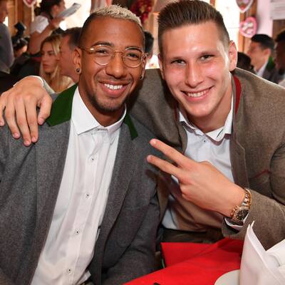 Bayern-Stars auf der Wiesn