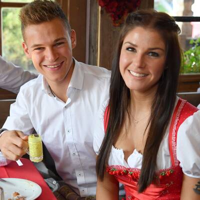 Bayern-Stars auf der Wiesn