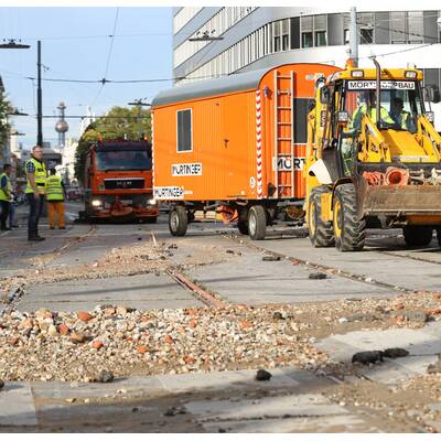 Rohrbruch setzt Alsergrund unter Wasser