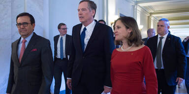 NAFTA Robert Lighthizer Chrystia Freeland Ildefonso Guajardo