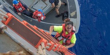 Jennifer Appel und Tasha Fuiava Seglerinnen gerettet