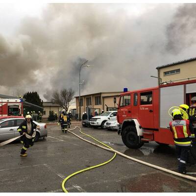 Explosion einer Gasstation in NÖ