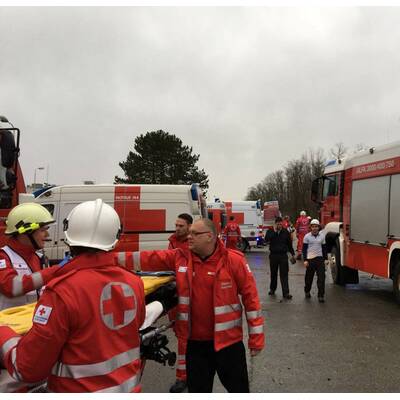 Explosion einer Gasstation in NÖ